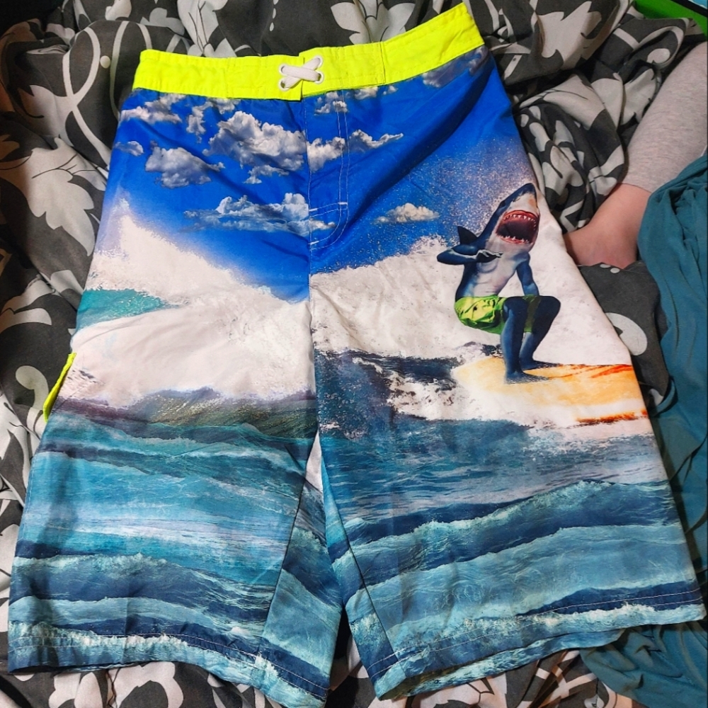 Boy's Sz XXL-18 Op Swim Trunks
